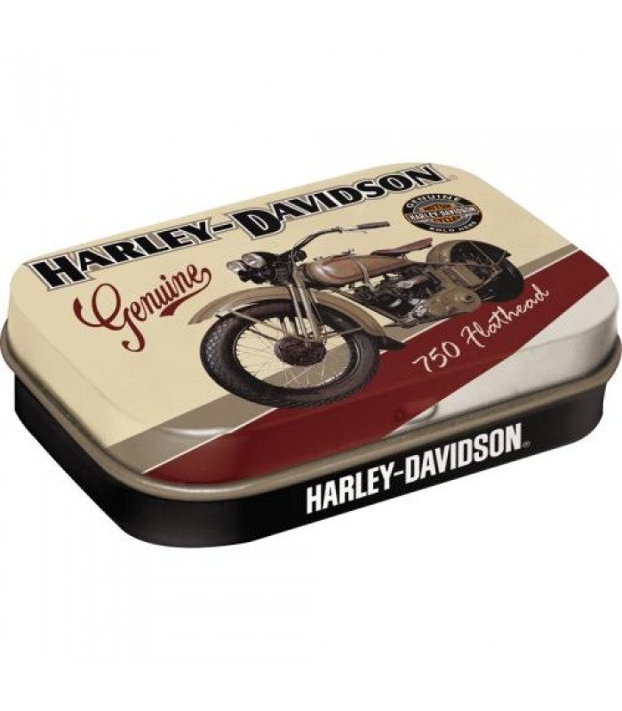 Мятные драже в коробочке Nostalgic-Art "Harley-Davidson Flathead" (81187)